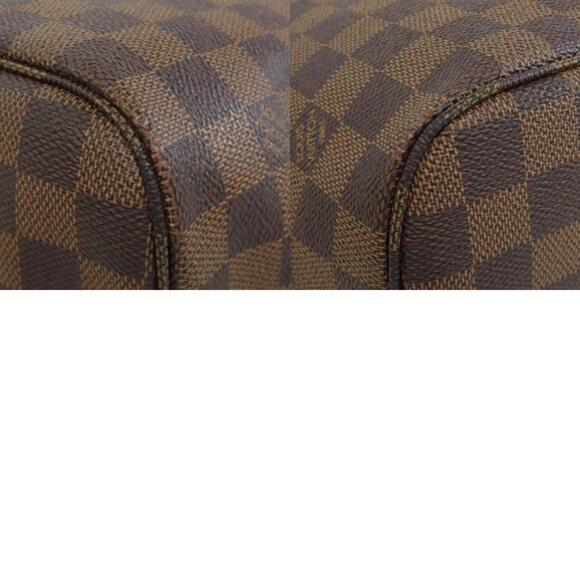LOUIS VUITTON Brown Damier Neverfull MM Tote Bag - Picture 10 of 11